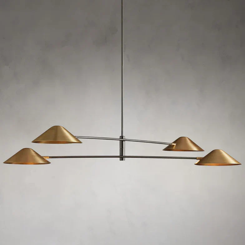 Simms 4-Light Linear Chandelier