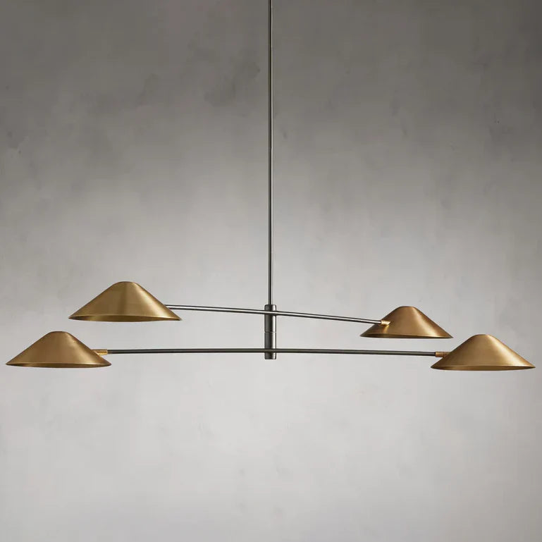 Simms 4-Light Linear Chandelier