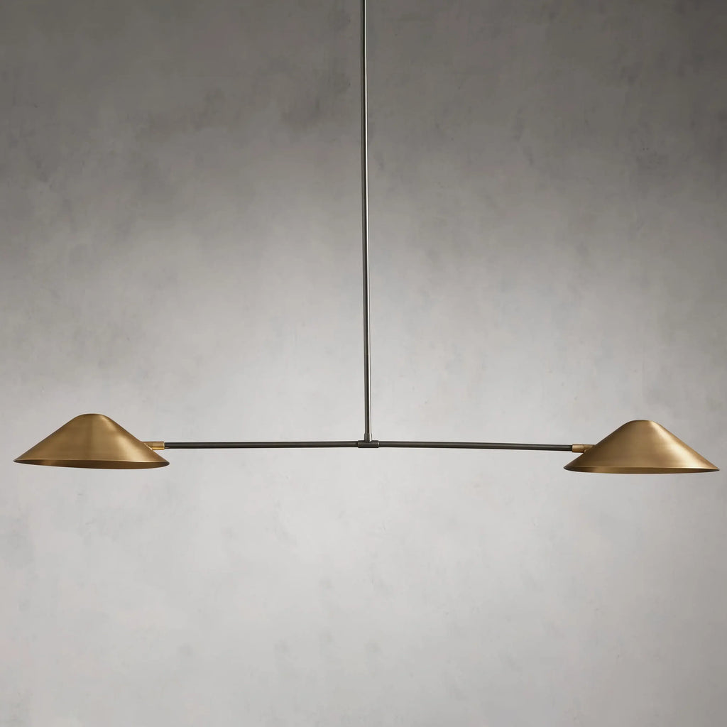 Simms 2-Light Linear Chandelier