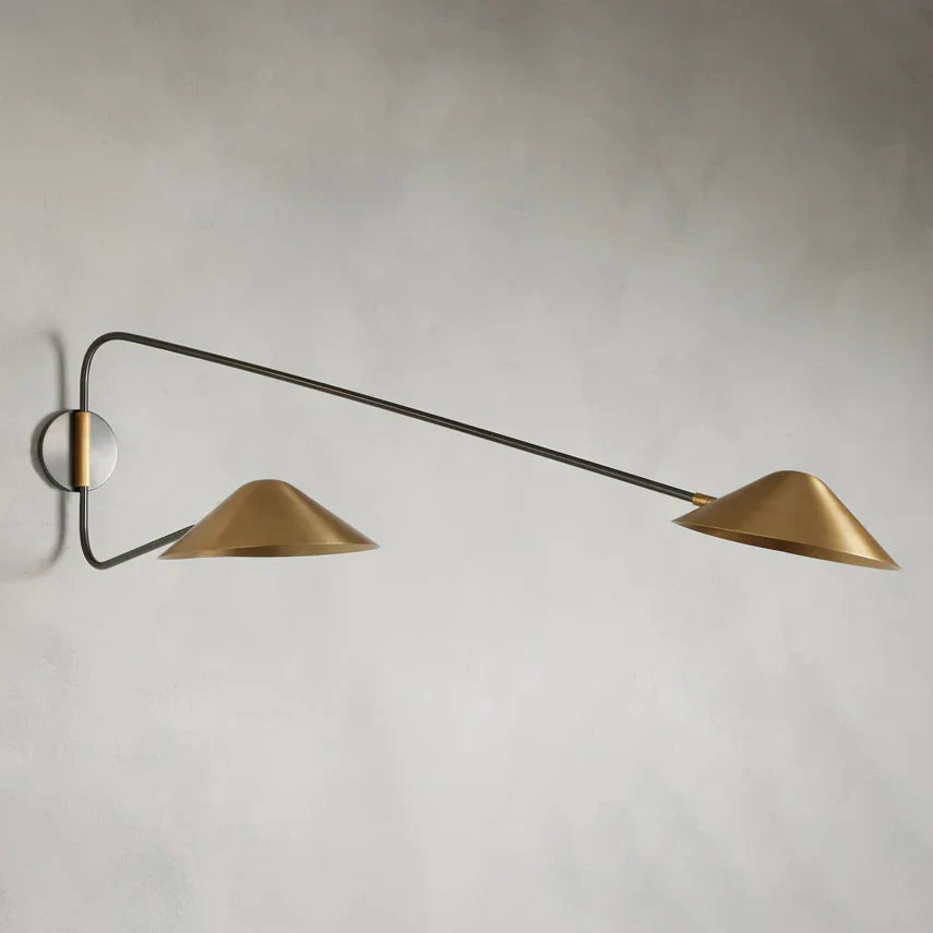 Simms Long Arm 2-Light Wall Sconce