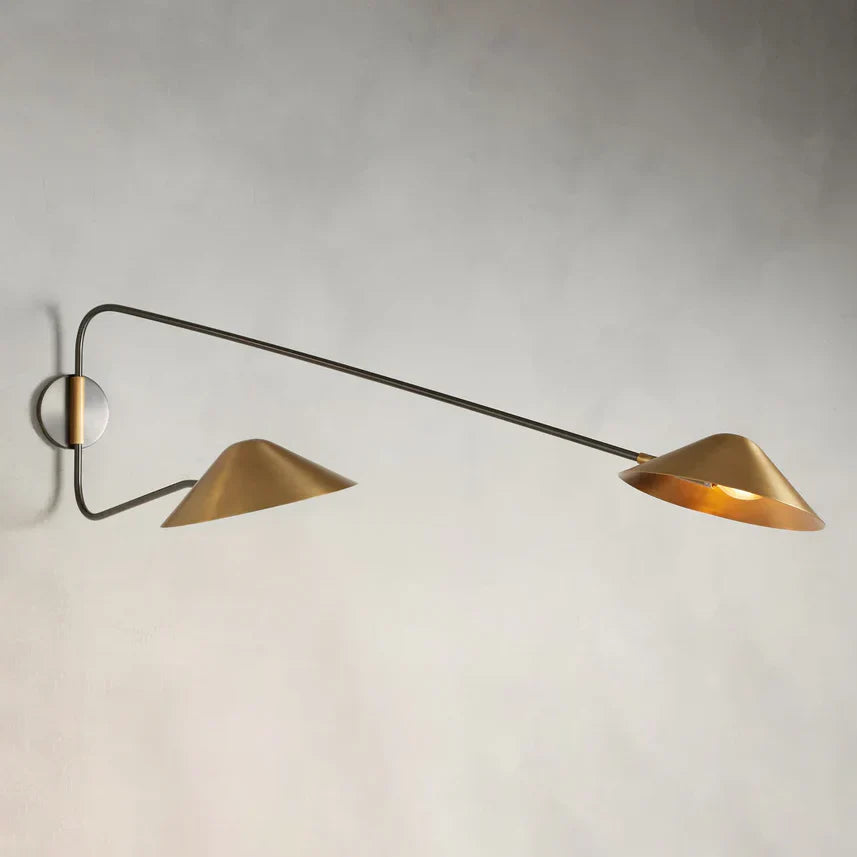 Simms Long Arm 2-Light Wall Sconce