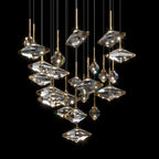 Amber Prism Constellation Chandelier