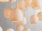 Arica Alabaster Round Chandelier