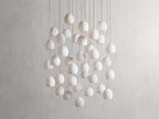 Arica Alabaster Round Chandelier