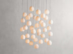 Arica Alabaster Round Chandelier