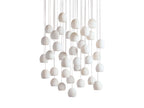 Arica Alabaster Round Chandelier