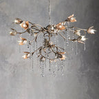 Viticcio Round Chandelier by Bling Lighting Studio