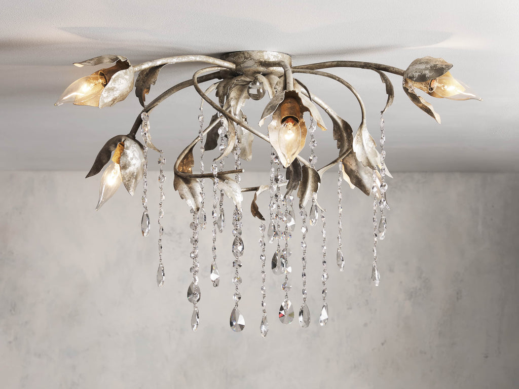 Viticcio Flushmount lighting fixture by Bling Lighting Studio