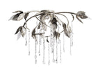 Viticcio 32" Flushmount lighting fixture material and finish detail