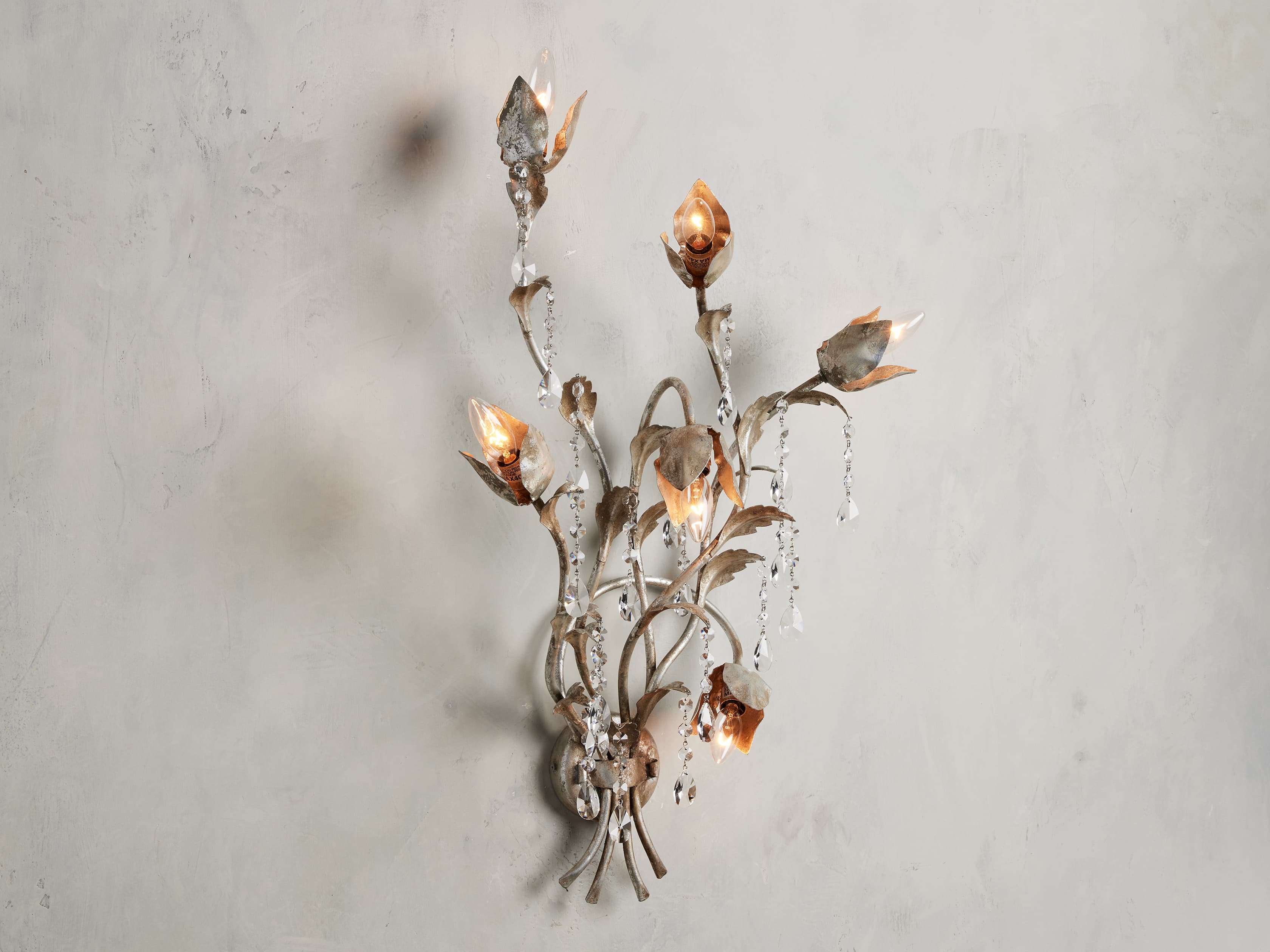 Viticcio 6-Light Wall Sconce detail view