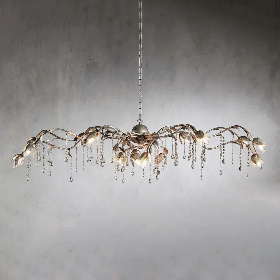 Viticcio Rectangular Chandelier by Bling Lighting Studio