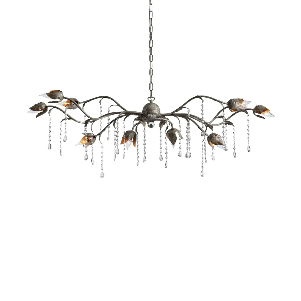Viticcio Rectangular Chandelier in Silver product image