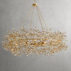 Fiore Crown Chandelier 39"