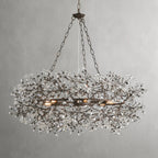 Fiore Crown Chandelier 39"