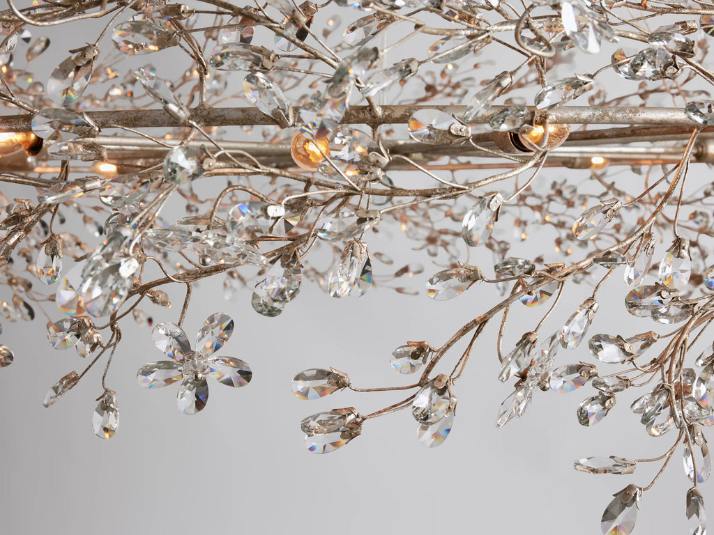 Fiore Crown Chandelier 39"