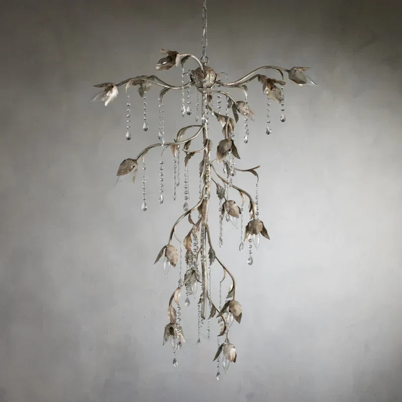 Viticcio Cascade Chandelier detail view