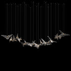 Crystal Bird Flock Chandelier