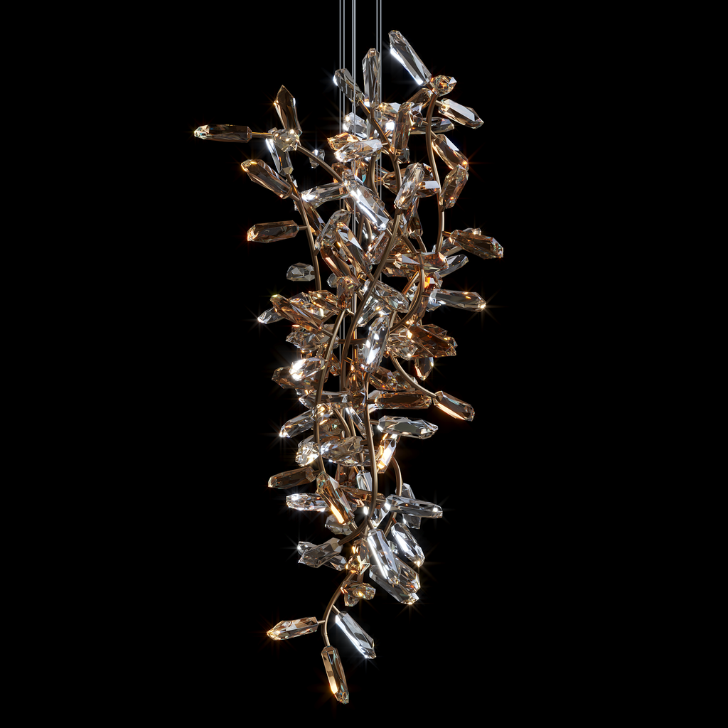 Crystal Twig Garland Chandelier