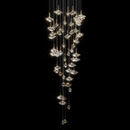 Amber Prism Constellation Chandelier