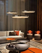 Anvers Alabaster Dome Pendant Light for Living Room by Bling Lighting Studio