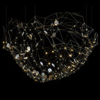 Black Gold Constellation Chandelier