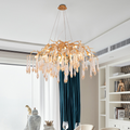 Iris Raindrop Crystal Branch Chandelier product image