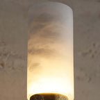 Valen Forged Brass Alabaster Wall Sconce product image