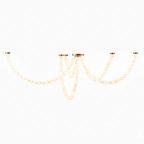 Pearl Glass Necklace Balls Chandelier