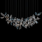 Blue Ribbon Vine Chandelier