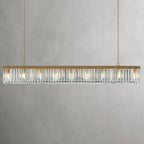 Leyland Rectangular Chandelier material and finish detail