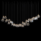 Crystal Shell Cluster Chandelier