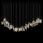 Crystal Bow Cluster Chandelier