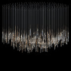 Crystal Icicle Rain Chandelier