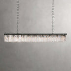 Leyland Rectangular Chandelier by Bling Lighting Studio
