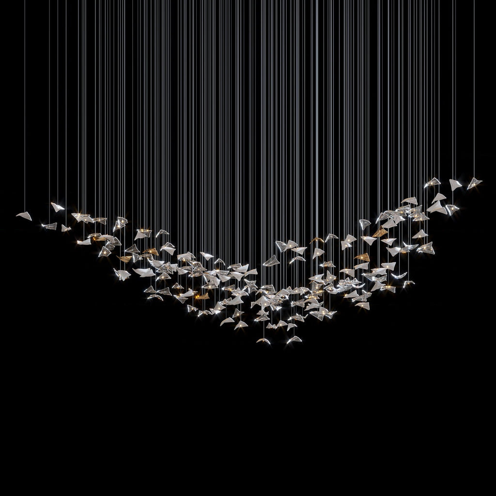 Manta Cloud Cascade Chandelier