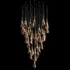 Crystal Petal Drop Chandelier