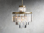 Leyland 11-Light Chandelier detail view