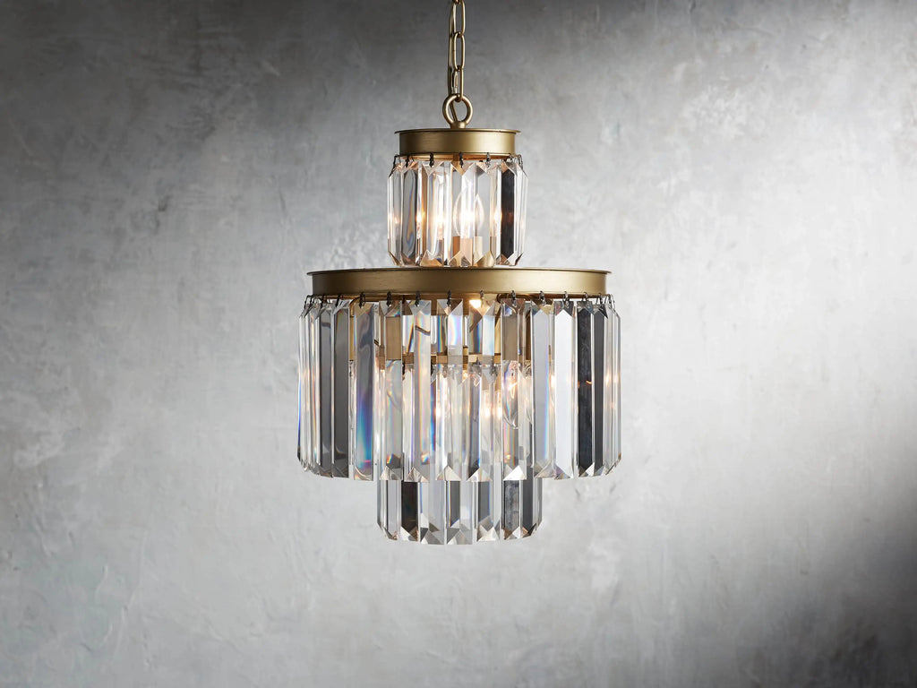 Leyland 6 Light Chandelier detail view