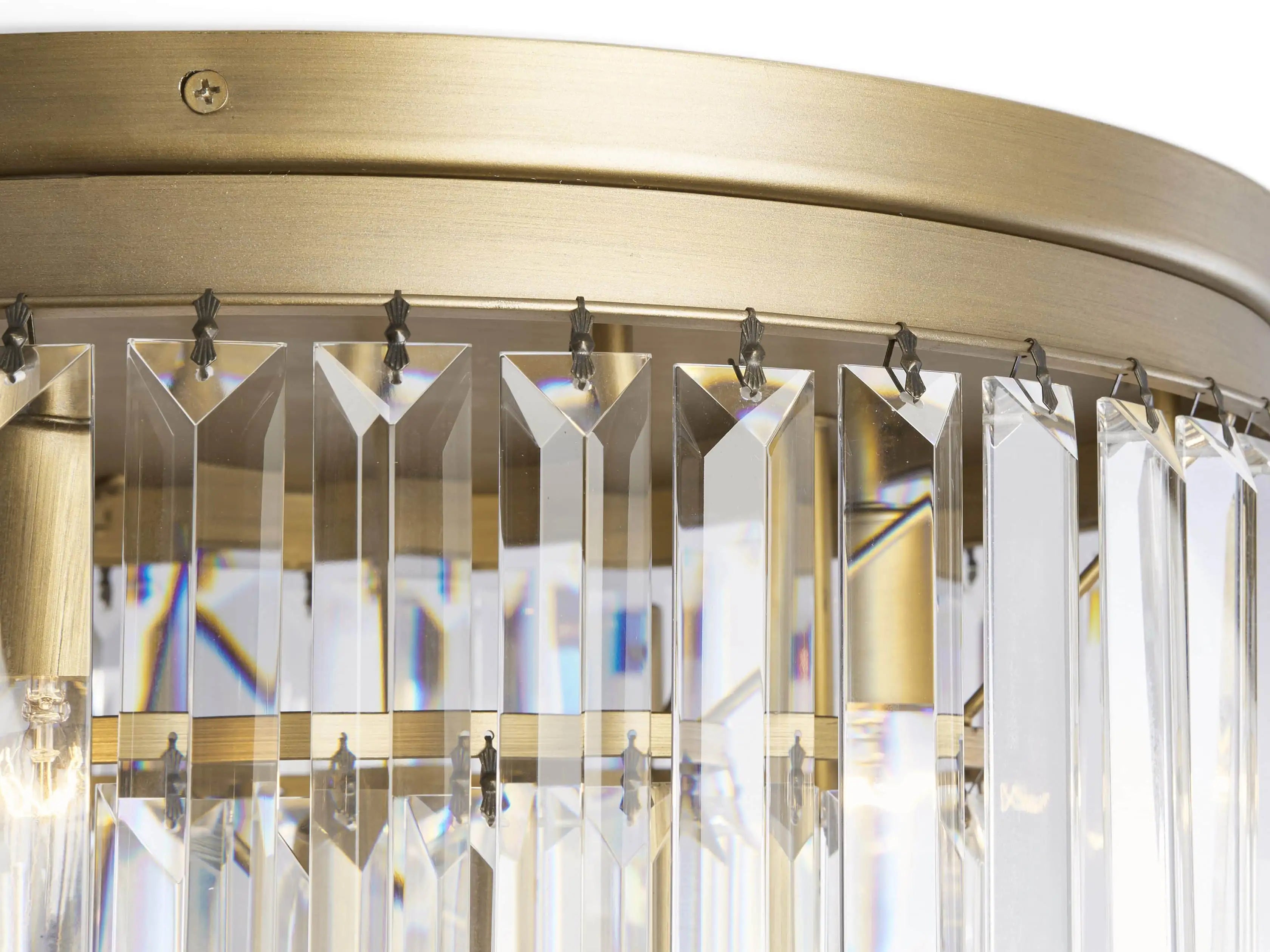 Leyland Flushmount lighting fixture detail view