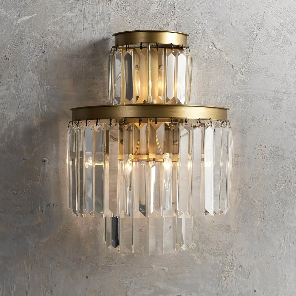 Leyland 3-Light Wall Sconce by Bling Lighting Studio