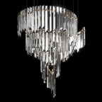 Crystal Prism Waterfall Chandelier