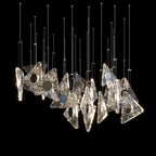 Crystal Bow Cluster Chandelier