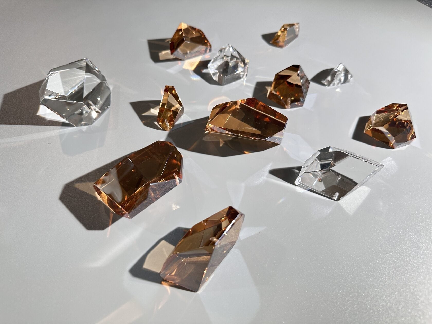 Crystal Gem Cluster Chandelier