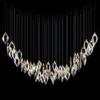 Crystal Petal Pod Chandelier