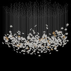 White Butterfly Cloud Chandelier