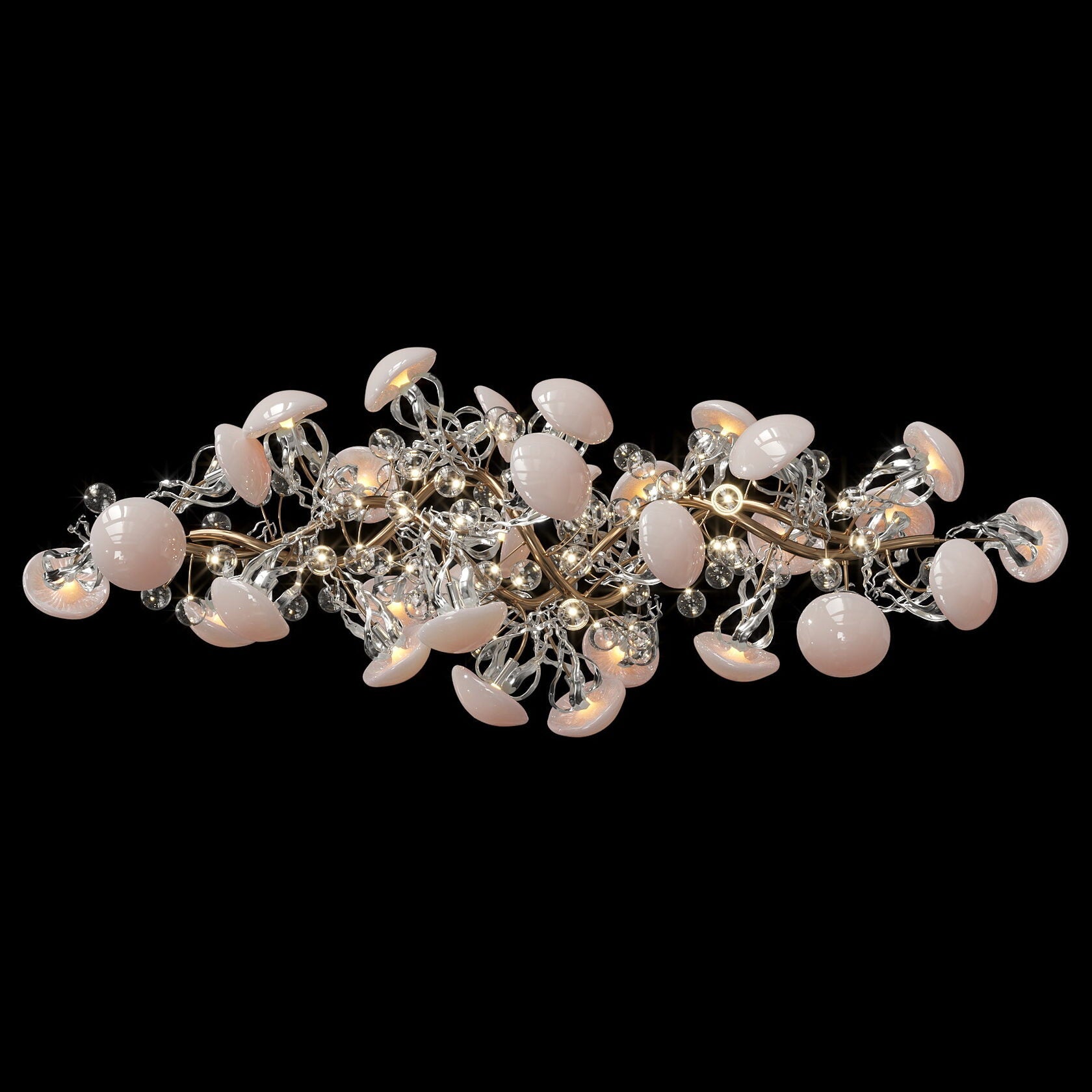 Blush Jelly Vine Chandelier
