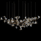 Monochrome Manta Vine Chandelier
