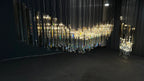 Crystal Ribbon Waterfall Chandelier
