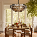 Ghiaccio Round Chandelier by Bling Lighting Studio