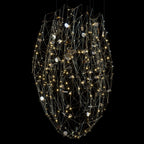 Black Gold Constellation Chandelier